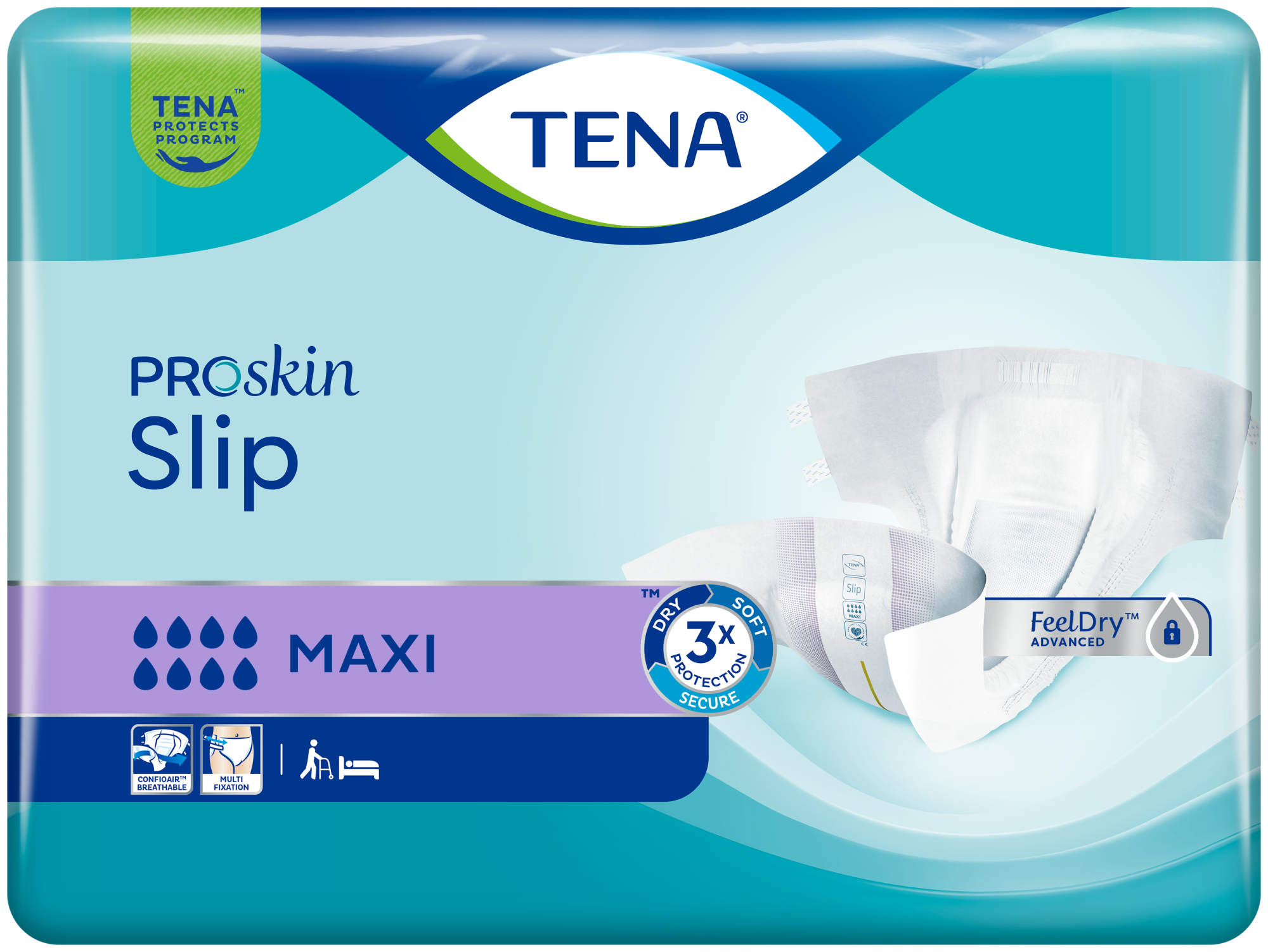 TENA ProSkin Slip Maxi - Large - Pack of 24