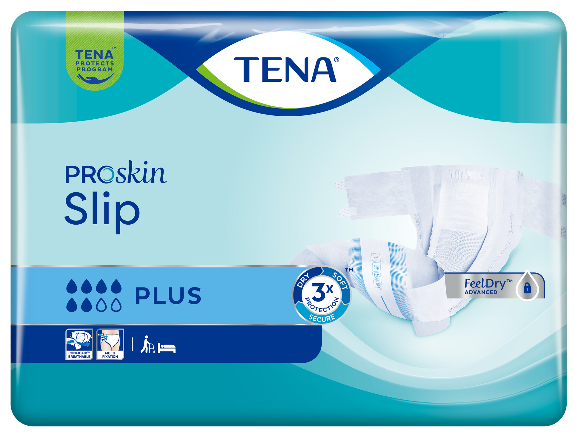 TENA ProSkin Slip Plus - Medium - Pack of 30