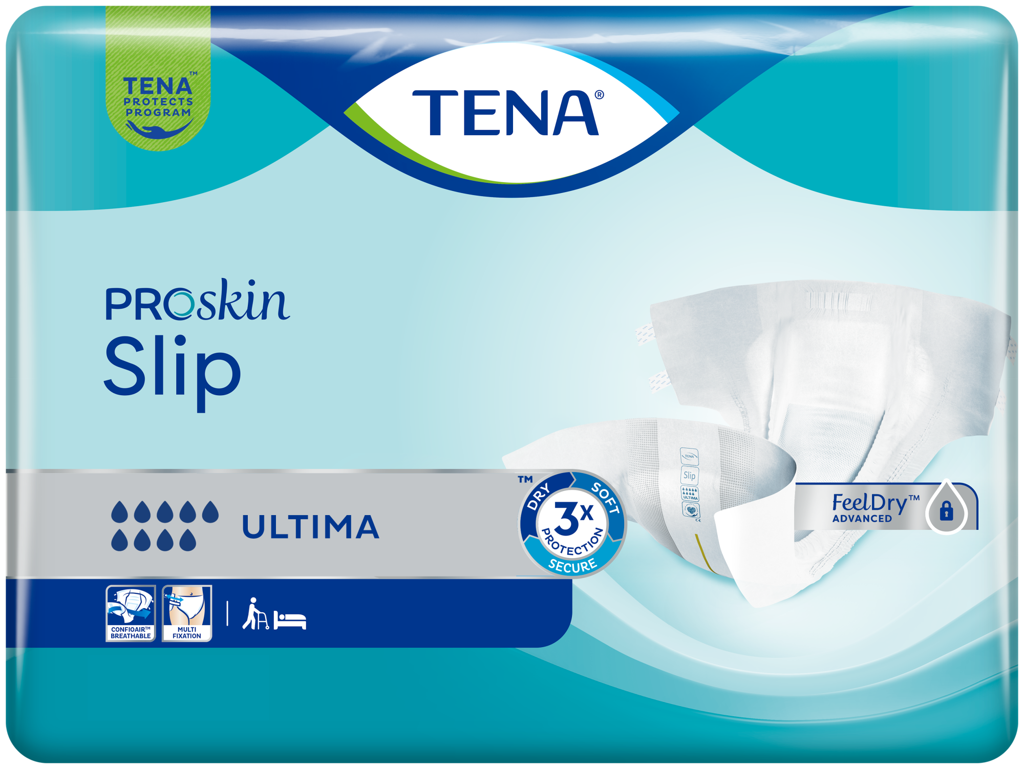 TENA ProSkin Slip Ultima - Large - Pack of 21