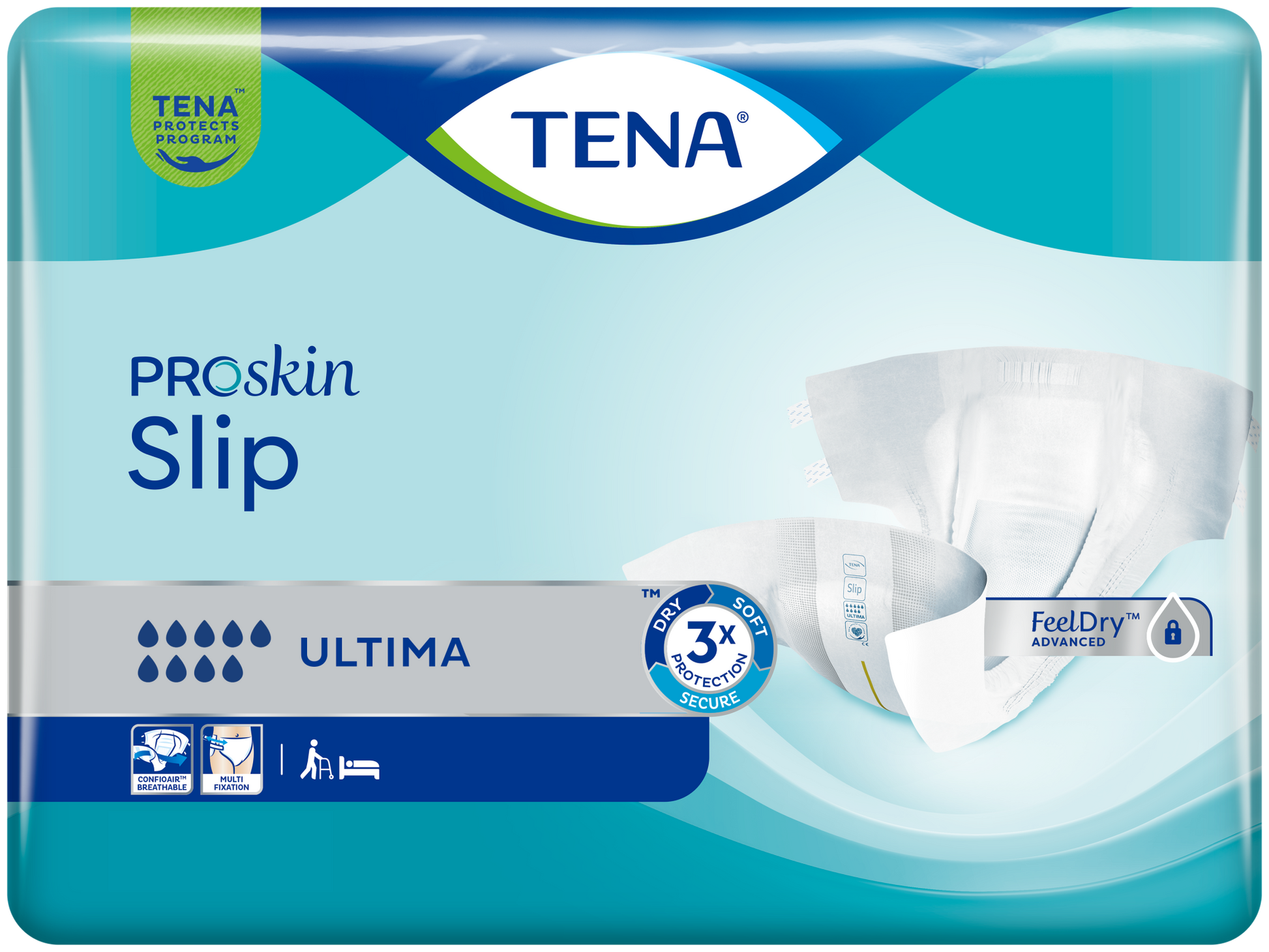 TENA ProSkin Slip Ultima - Medium - Pack of 21