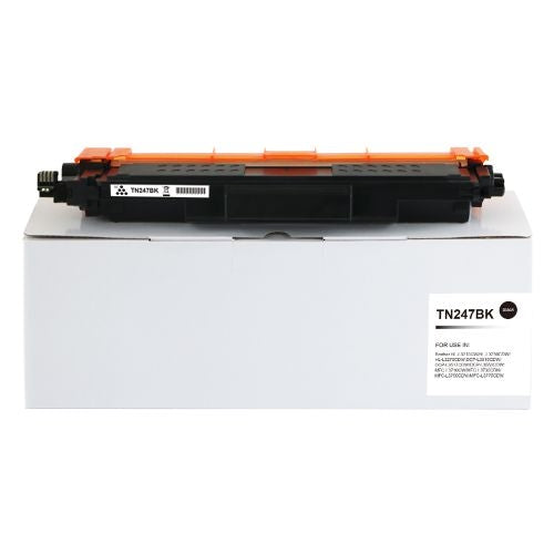 Brother TN247BK Hi Yld Black Toner CHIPPED - Compatible