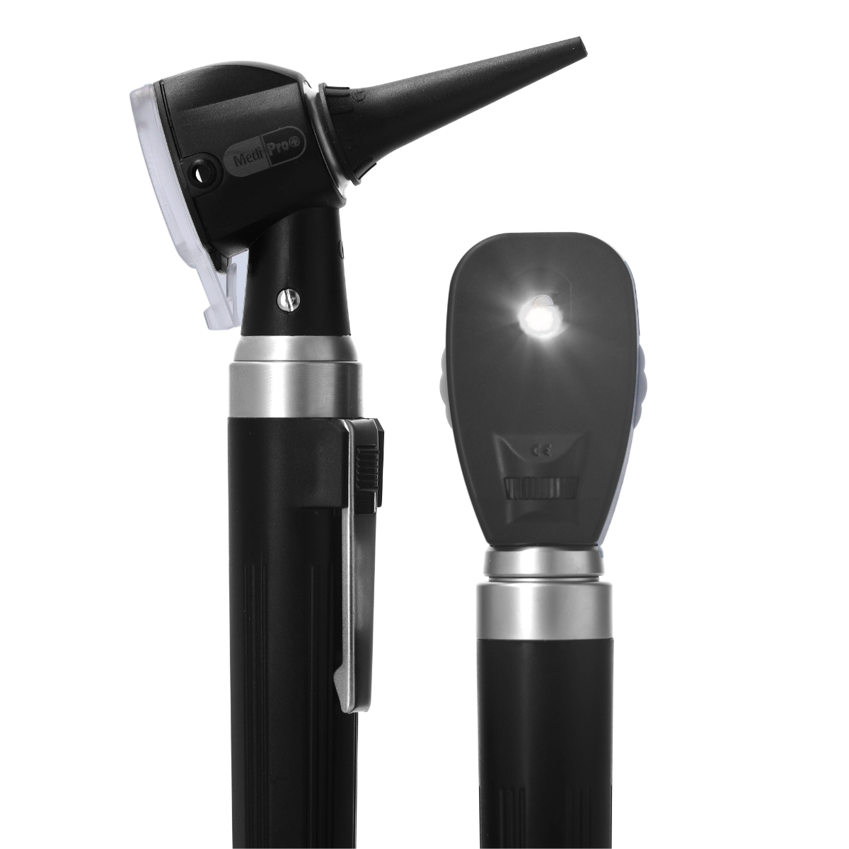 Otoscope & Ophthalmoscope Pocket Set - Black