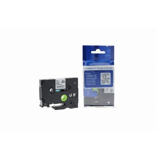 Brother P Touch TZE-231 Black On White (Also For TZ-231 Label Cassette) - Compatible