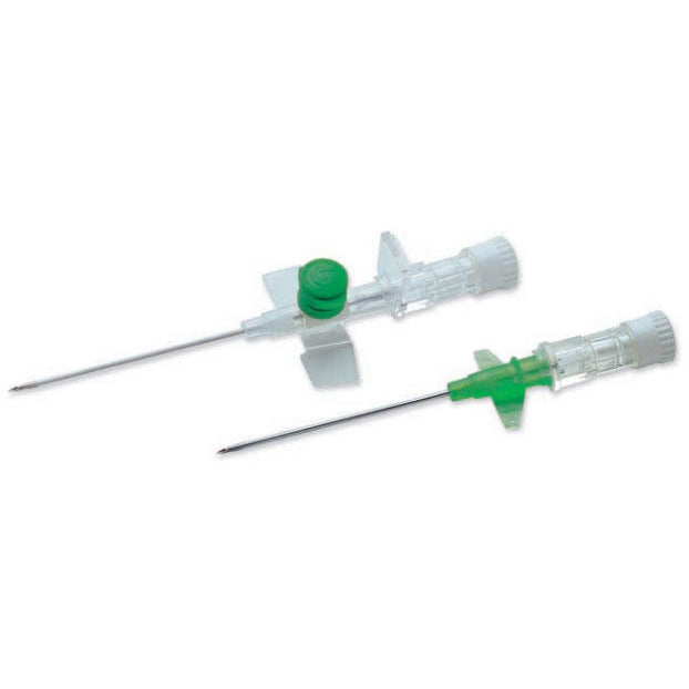 Surshield Versatus Winged and Ported IV Cannula, 18G x 45mm x 50