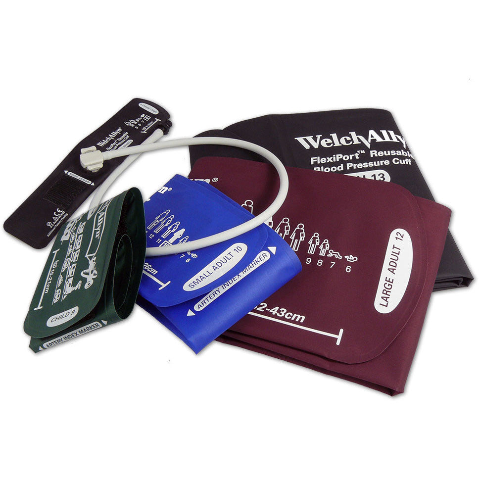 Welch Allyn Flexiport Small Adult Cuff size 10 Two Tube Screw Type (20-26cm)