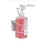 Wire frame elbow operated dispenser