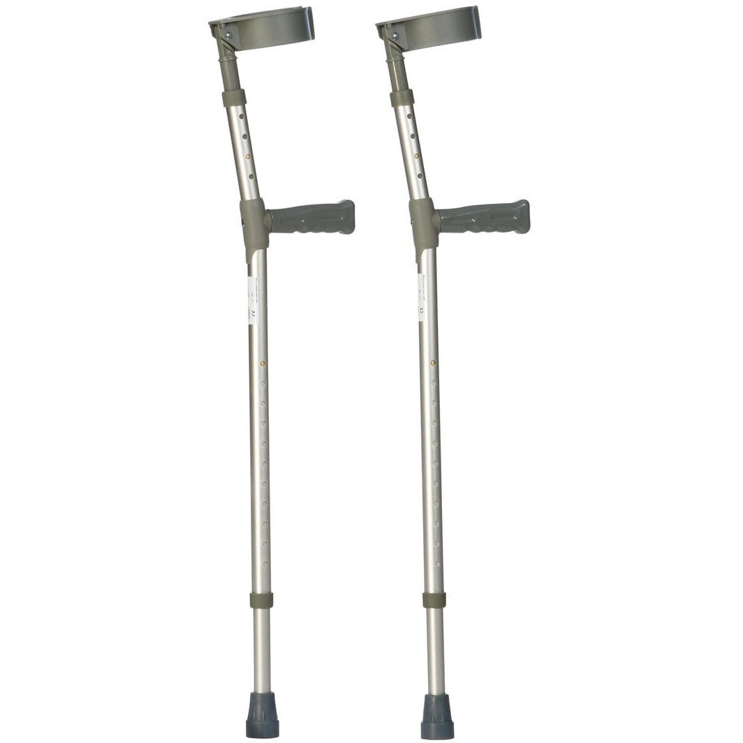 Double Adjustable Forearm Crutches - Small