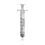 2ml Nevershare Syringe: White (Luer Slip) X 100