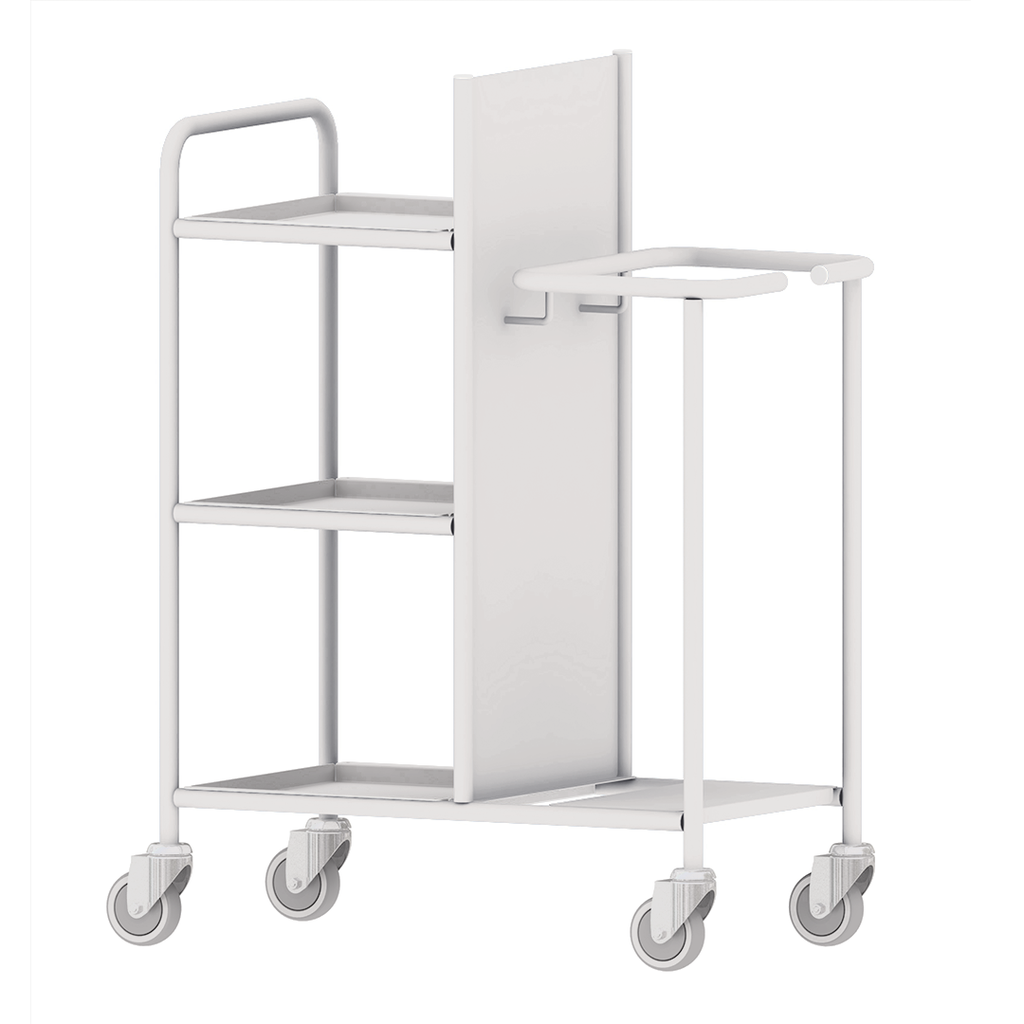 Shuttleworth Bed Changing Trolley with Shelves