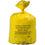 Yellow Heavy Duty Clinical Waste Bags - Large 90L - Roll of 25